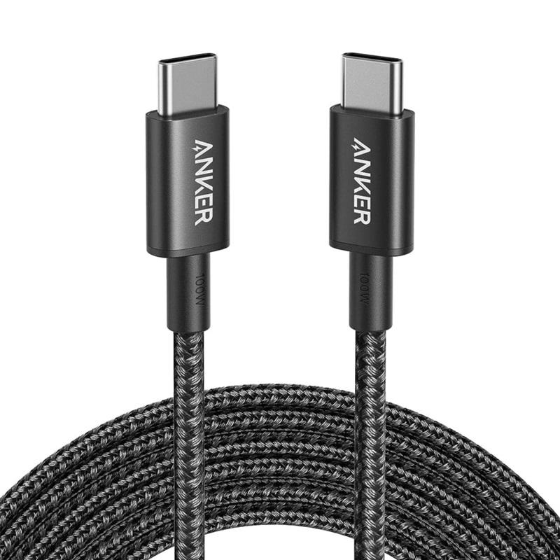ANKER USB-C to USB-C Cable 3ft 240W Braided Black