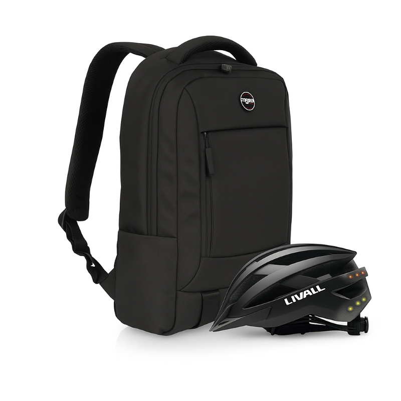 PORT TORINO 15.6 ranac + Kaciga MT1 black L