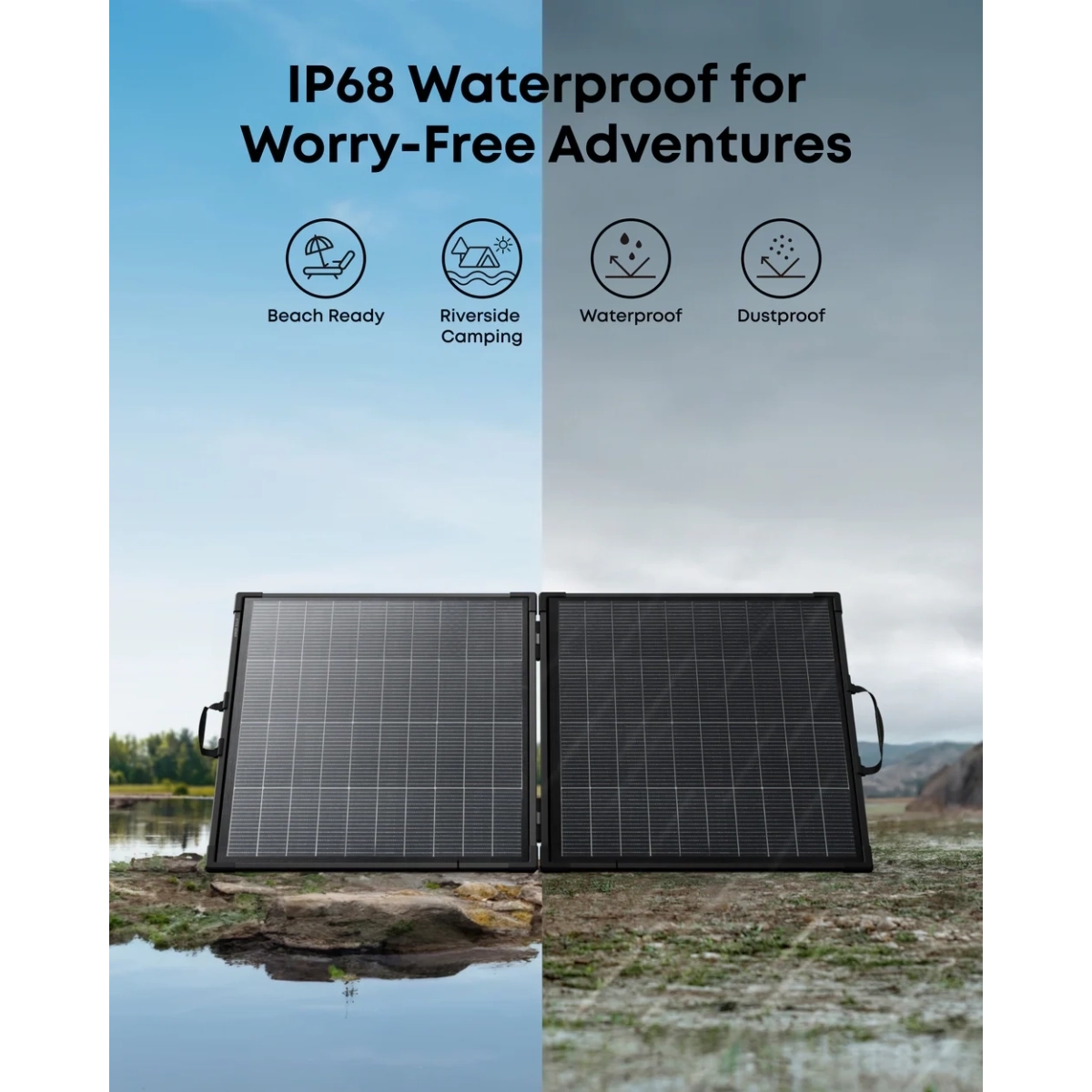 Anker SOLIX PS200 Bifacial Portable Solar Panel