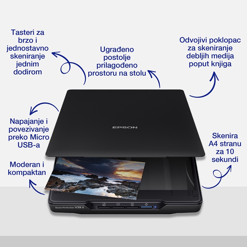 Epsn Perfection V39II skener