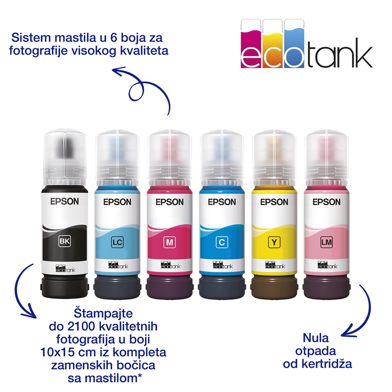 Epson EcoTank L8050 WiFI Photo štampač