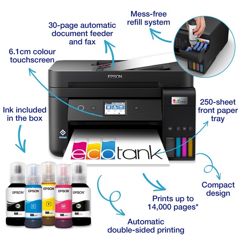 Epson EcoTank MFP L6290 Color A4 štampač