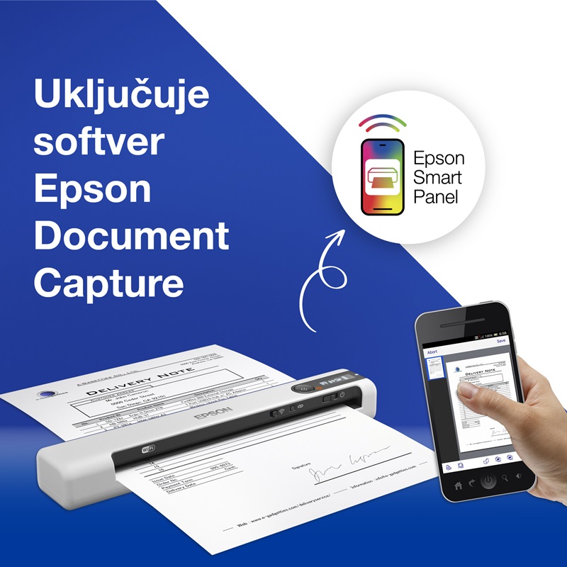 Epson WorkForce DS-70 mobilni skener